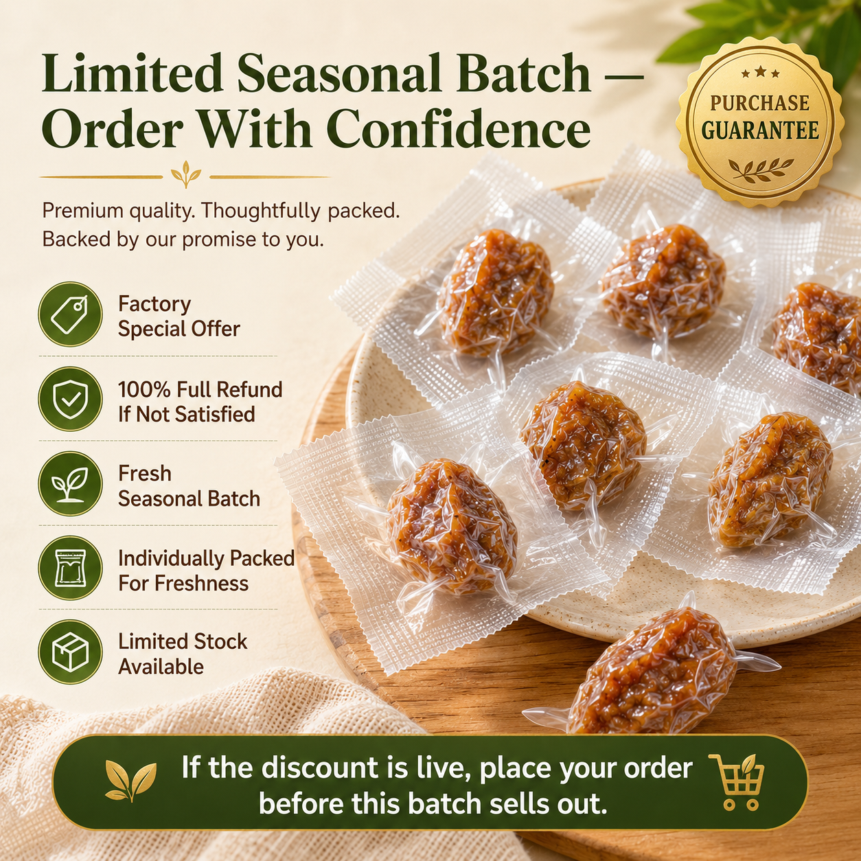 🌰Natural Sun-Dried Figs | No Added Sugar, Natural Gut & Vascular Healthy Snack-WBJ