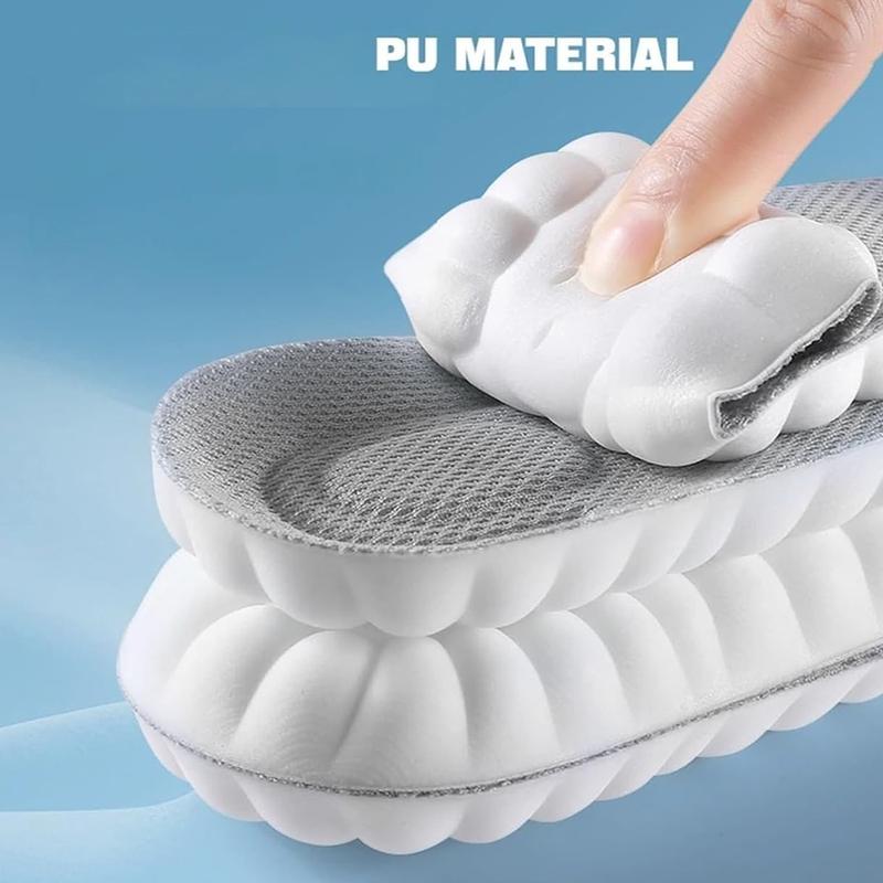 4D Shoe Cloud Insoles for Men Women, Soft Memory Foam Orthotic Shoe Inserts Sports Insoles.-KPL