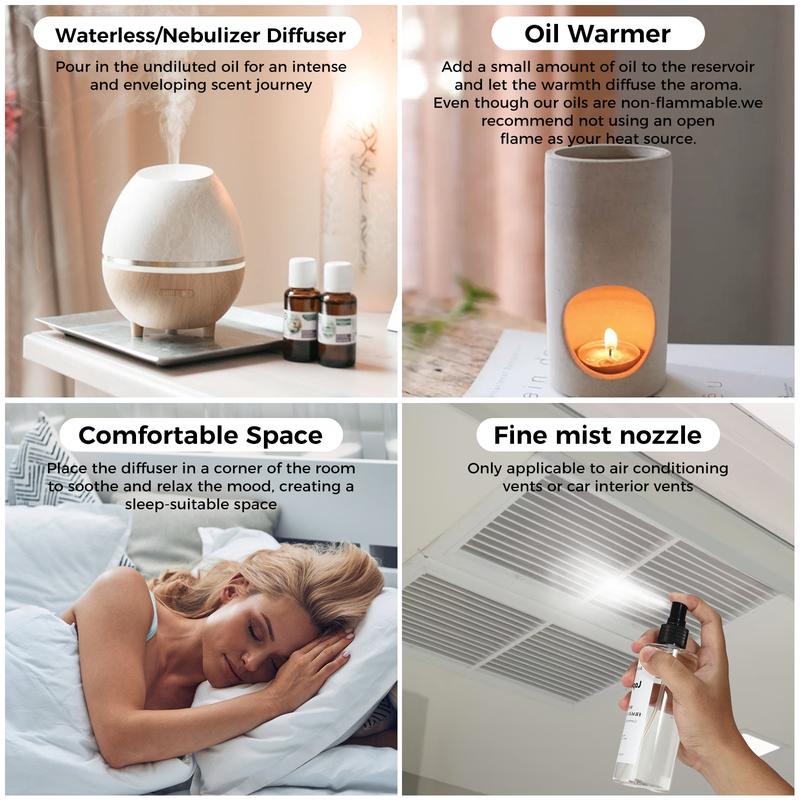 Lemon, Lavender & Woody Scent – Suitable for Ultrasonic and Waterless Diffusers, Fresh and Aromatic.-KPL