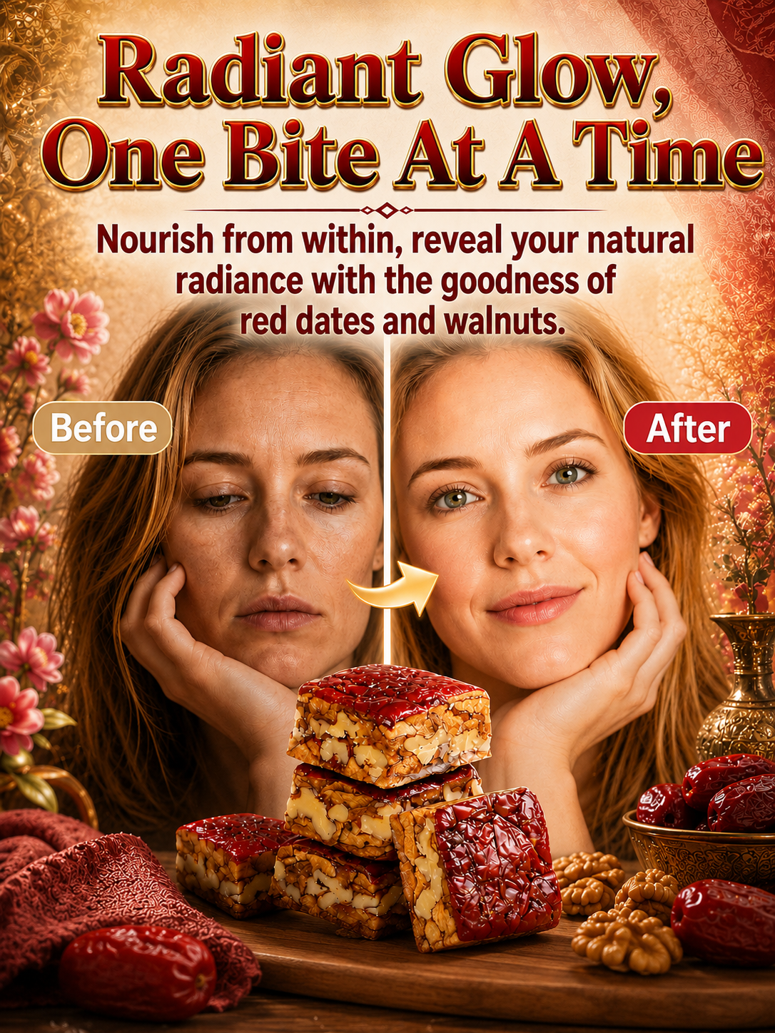 Premium Jujube Walnut Snack Bars-DZT