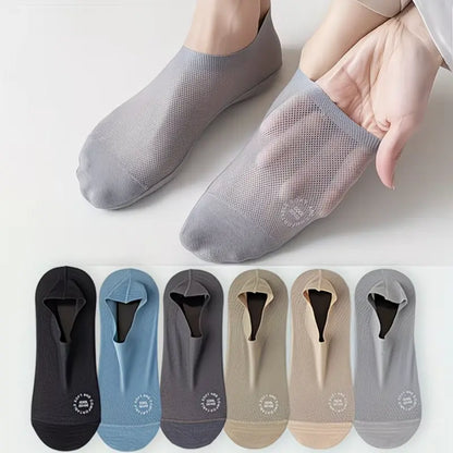 Stop wearing stuffy socks! 🛑 These micro-mesh cooling socks let your feet BREATHE all day. 🧊-DZT