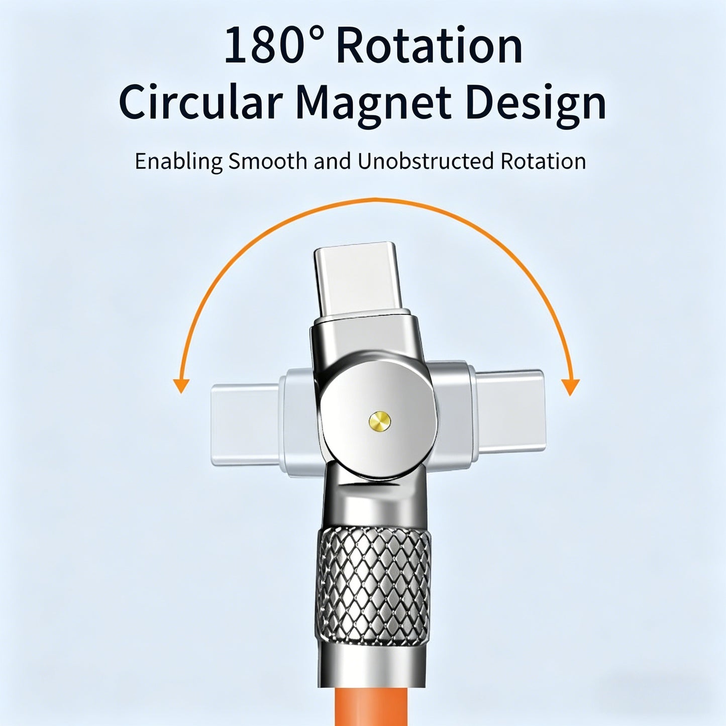 ⚡120W 180° Rotating Fast Charging USB-C Cable-CJP