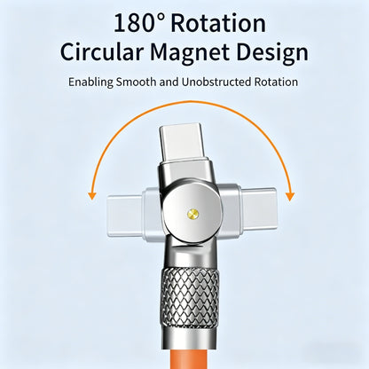 ⚡120W 180° Rotating Fast Charging USB-C Cable-CJP