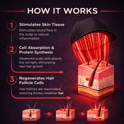MARTGGOO™ Red Light Therapy Regrowth Cap -LGZ