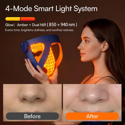 Deep repair, lifting and firming for lasting radiance. 4D tailored design sculpts the jawline with cooling soothing comfort. Wireless, lightweight and ultra-comfortable to wear, perfect as a thoughtful Mother’s Day gift.-KPL