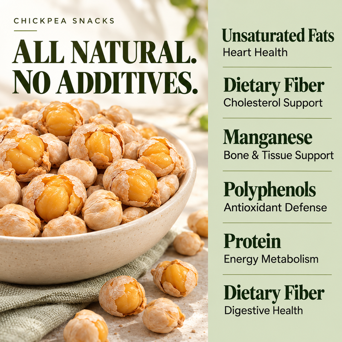 All-Natural Chickpeas Rich in flavor  With No Additives-Hotitem