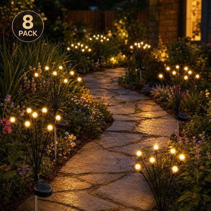 🌞Solar Firefly Garden Lights – 🌙Waterproof Swaying LED Landscape Lights-YOY