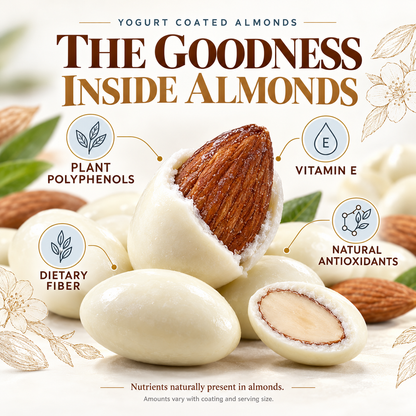Pure Natural Yogurt Almonds & Rich in Nutritious and Guilt-Free-Hotitem