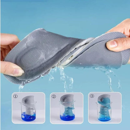 ☁️👞4D Shoe Cloud Men's and Women's Insoles, Soft Memory Sponge Orthopedic Insoles, Sports Insoles-AUX
