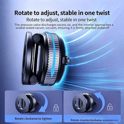 🚗Premium Foldable Vacuum Magnetic Car Phone Mount -CJP