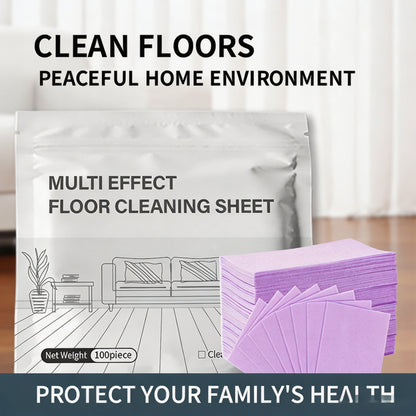 🧹 Multi-Effect Floor Cleaning Sheets | All-in-One Floor Cleaner |Say Goodbye to Dirty, Dull &amp; Smelly Floors Once and For All-CJP