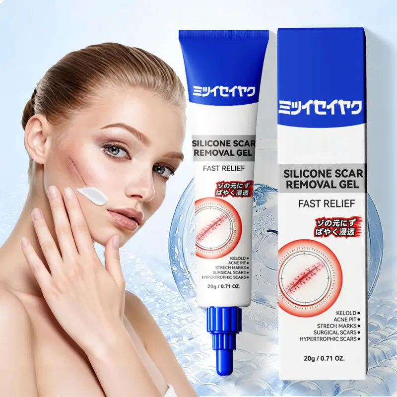 ✨ Advanced Silicone Gel | Professional Invisible Repair for Fine Lines, Acne Scars, Surgical Marks & Stretch Marks 🧪 LGZ