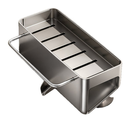🧽  Are you still worried about your messy kitchen|Suction Cup Sink Caddy | No-Drill Kitchen Sink Organizer-CJP