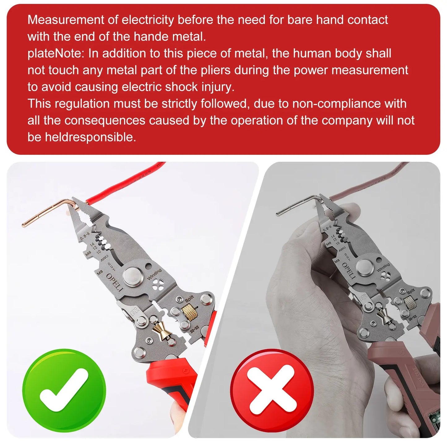 2026 Upgraded 16-in-1 Heavy-Duty Wire Stripper | Rechargeable Electrical Pliers with Built-in Voltage Tester ⚡️🛠️ LGZ