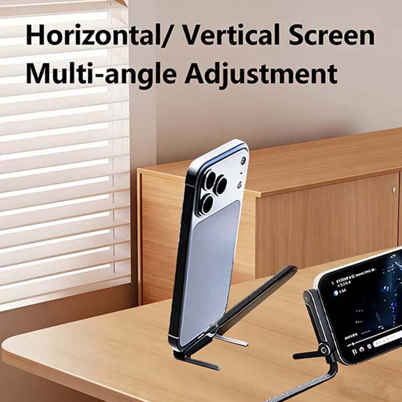 🔥📱Invisible Holder Charger Cable with Stand, super fast charging 2-in-1 Fast Charging Cord & Phone Stand for Gaming, Office, Car Travel, Compatible with Type-C charging cable Black-AUX