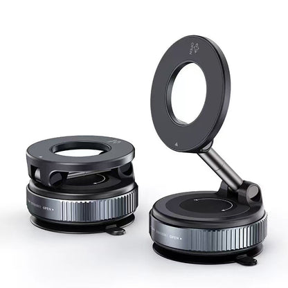 🚗Premium Foldable Vacuum Magnetic Car Phone Mount -CJP