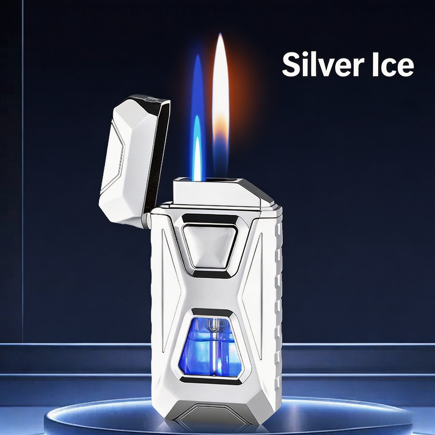 🔥 Smart Voice-Activated Dual Flame Lighter – The Ultimate Tech Lighter-CJP