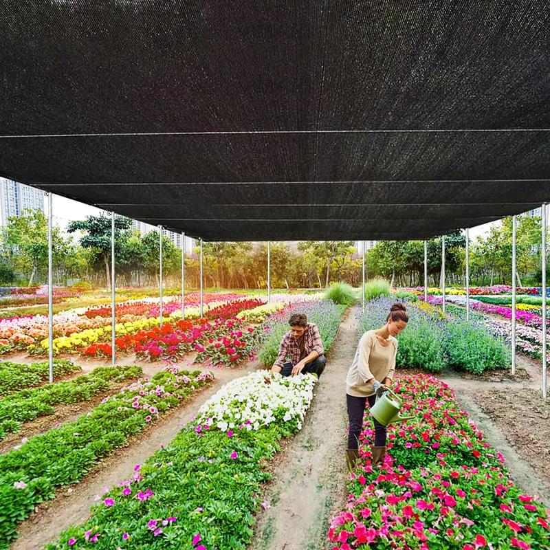 ☀️Premium Outdoor Sun Shade Net - Breathable & UV Protection Mesh Cover with Reinforced Edges for Patios, Pergolas, 🏡Vehicles, and Plant Nurseries-XXS