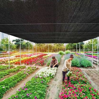☀️Premium Outdoor Sun Shade Net - Breathable & UV Protection Mesh Cover with Reinforced Edges for Patios, Pergolas, 🏡Vehicles, and Plant Nurseries-XXS