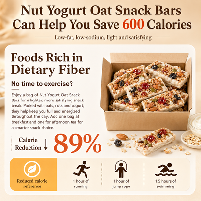 🌾 Nature’s Crunchy Grain Treat – Nut Yogurt Oat Snack Bars 🥜🍨-XLB