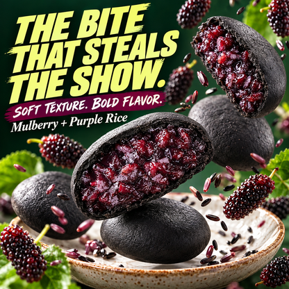 Five-Black Mulberry & Purple Rice Cake-ZRT