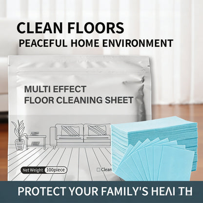 🧹 Multi-Effect Floor Cleaning Sheets | All-in-One Floor Cleaner |Say Goodbye to Dirty, Dull &amp; Smelly Floors Once and For All-CJP