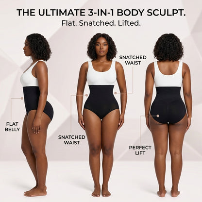 🍑The Ultimate 3-in-1 Body Sculpt Panty: Flat Belly, Snatched Waist, Perfect Lift! ✨-DZT