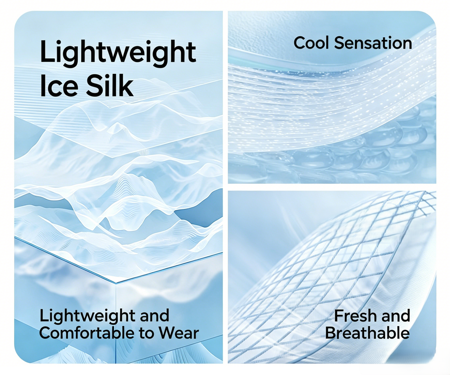 ❄️Men's Ice Silk Shorts | Breathable & Quick‑Dry, Cooling Sensation, Antibacterial & Odor‑Resistant, 3‑in‑1 for Underwear / Sleepwear / Beachwear-AUX