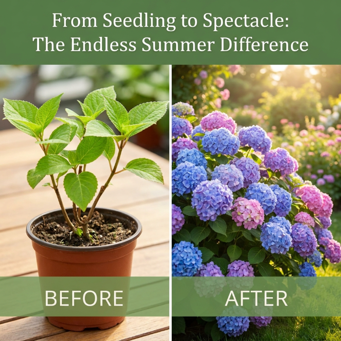 Grow Your Dream Garden! 🌸 Endless Summer Hydrangea Seeds | Color-Changing Magic Blooms | Easy DIY Gardening Gift for Her 🔮✨-QZZ