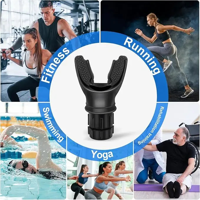 Unlock Your Ultimate Lung Capacity & Boost Endurance with the Pro Breathing Muscle Trainer!-DZT