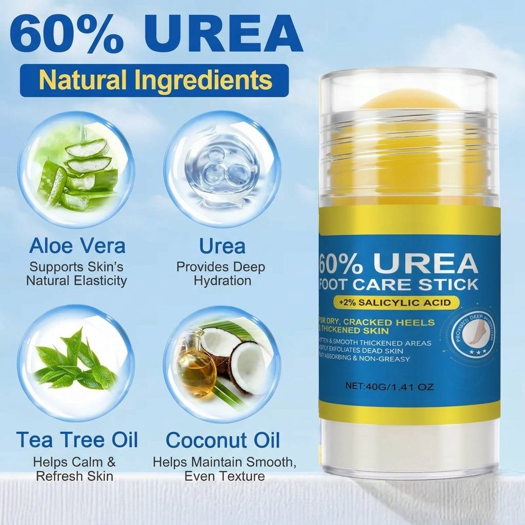 60% High-Purity Urea + 2% Salicylic Acid Foot Care Stick-DZT