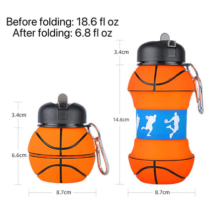 ⚽Portable, foldable soccer water bottle – love what you love, see you on the field!-XXS