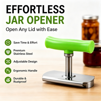 🥫 Effortless Jar Opener for Tight Lids-WBJ