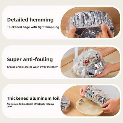 Disposable Aluminum Foil Food Covers♨️Long-Lasting Heat Retention & Freshness Protection-YOY