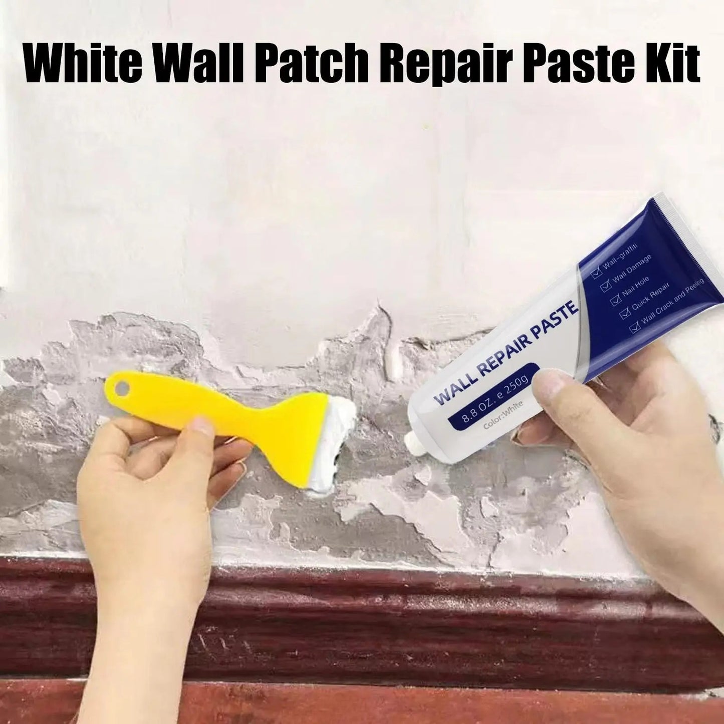 Magic Drywall Repair Paste Kit | Quick-Dry Spackle & Hole Filler 🛠️✨ LGZ