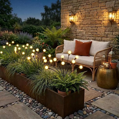 Solar-Powered Swaying Firefly Garden Lights | Waterproof Outdoor Stake Lights for Yard, Pathway & Landscape Decor 🏡✨ LGZ