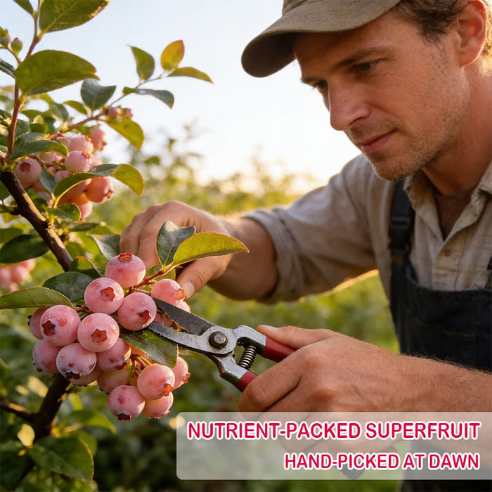 🔥50K+ SOLD!💟Premium Pink Blueberry Seeds -😋A Uniquely Delightful Taste-ZBD