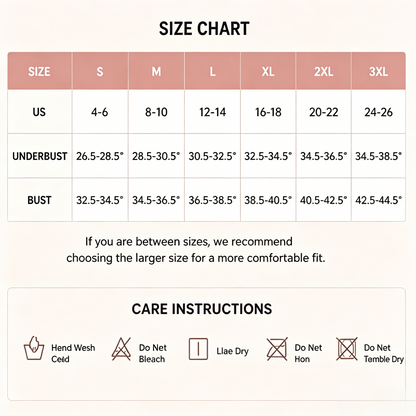 🧚 No-Show Push-Up Bra | Instant Bust Lift & Perky Shape, Seamless & Comfortable-WBJ