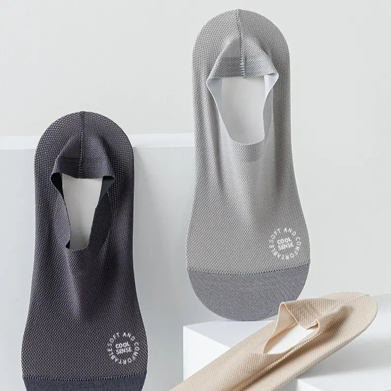 Stop wearing stuffy socks! 🛑 These micro-mesh cooling socks let your feet BREATHE all day. 🧊-DZT