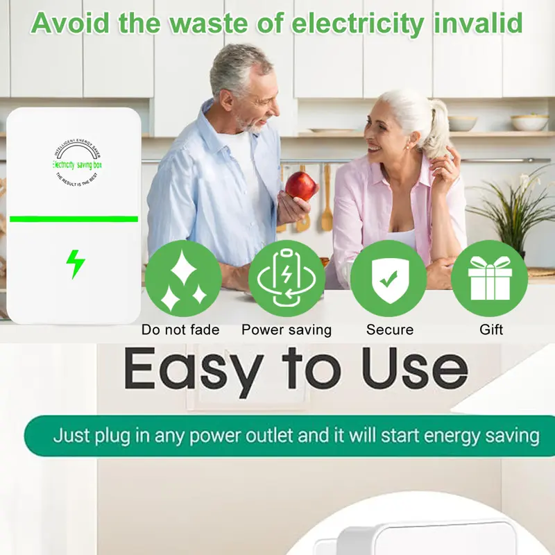 ⚡ Electricity bill destroyer 🧾 US-Standard Power Saver — Stabilizes Voltage 🔌, Protects Equipment 🛡️ — Plug In and Save 💰-XLB