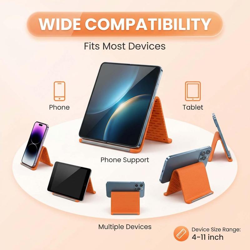 🪄 Bend It. Fold It. Use It Anywhere! The Magic Universal Silicone Stand 📱💻-DZT