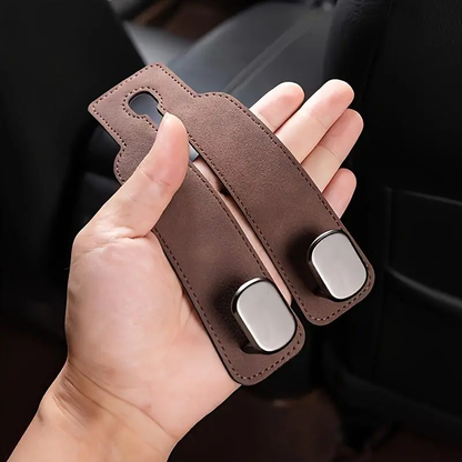🚗Car Seat Back Storage Hook🪝 It has a bendable design to fit most car seats, suitable for both long-distance journeys and daily commutes✨-XLB