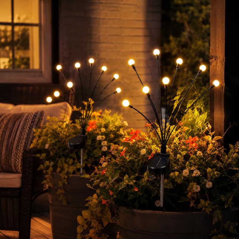 🌞Solar Firefly Garden Lights – 🌙Waterproof Swaying LED Landscape Lights-YOY