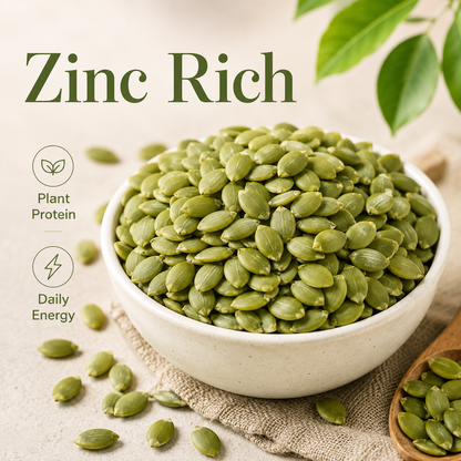 💪 Zinc Rich Pumpkin Seeds – Plant Protein Snack for Daily Wellness-LT