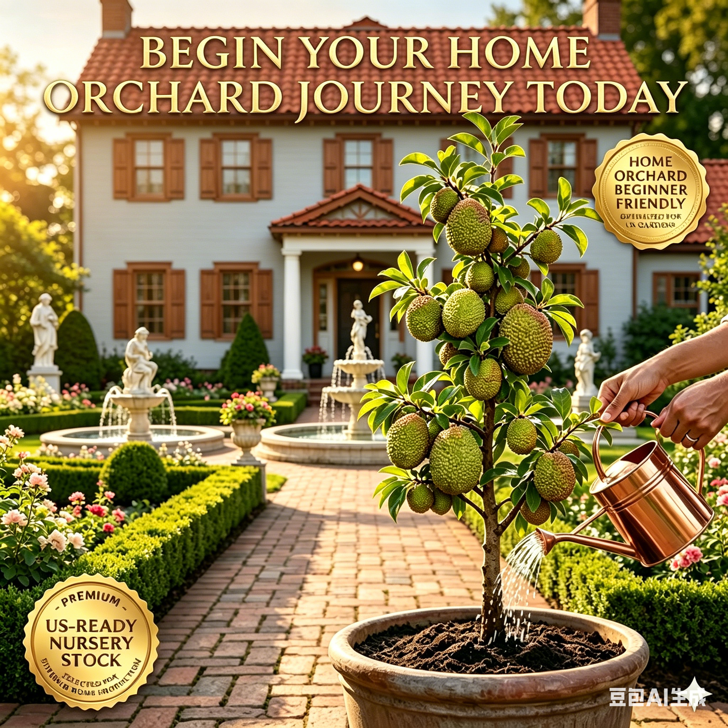 🌴The Ultimate Backyard Jackfruit:Imparts Classic AmericanCurb Appeal I High-Yield OrchardGrade Selection-XLB