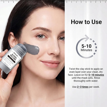 Deep Cleanse, Zero Mess. The Viral Alaska Volcano Pore Clay Stick is Here!-DZT