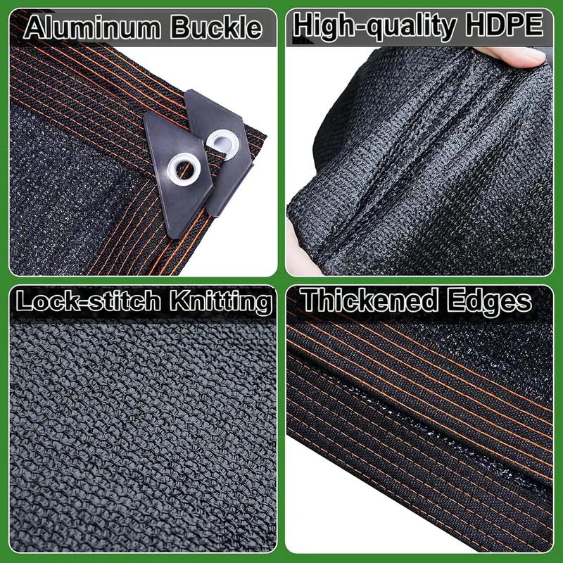 ☀️Premium Outdoor Sun Shade Net - Breathable & UV Protection Mesh Cover with Reinforced Edges for Patios, Pergolas, 🏡Vehicles, and Plant Nurseries-XXS