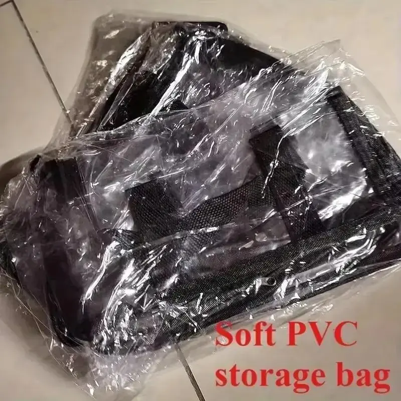 📦 Large Clear Thick Plastic Storage Box with Hinged Lid, Heavy-Duty Durable High Capacity Organizer, Perfect for Home 🏠, Camping ⛺, Travel ✈️, Attic and Moving 🚚-XLB