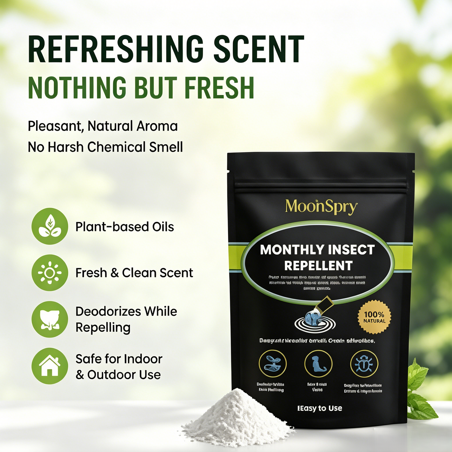 🌿Safe Home Bug Repellent Powder Long Lasting Pest Deterrent-WBJ