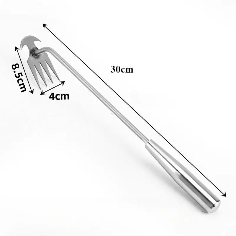 ✅ Upgraded Durable Weed Remover Tool 🌱 Uproot Weeds Completely Forever | Multi-Functional Shovel Rake for Vegetable Gardening-AUX